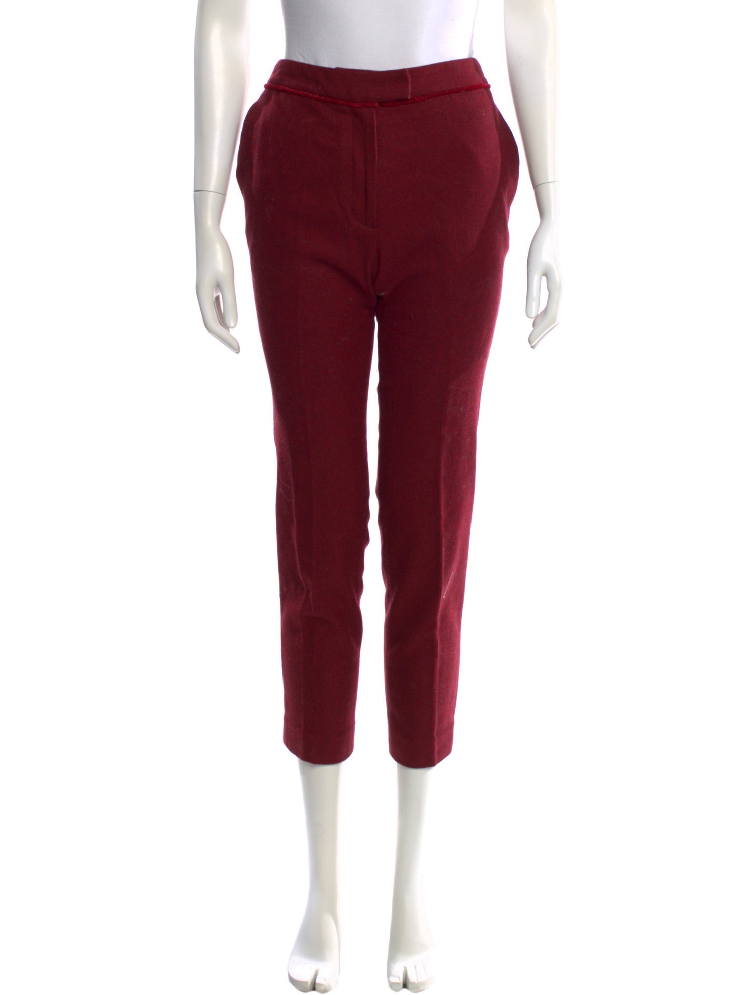 Cacharel Wool Straight Leg Pants