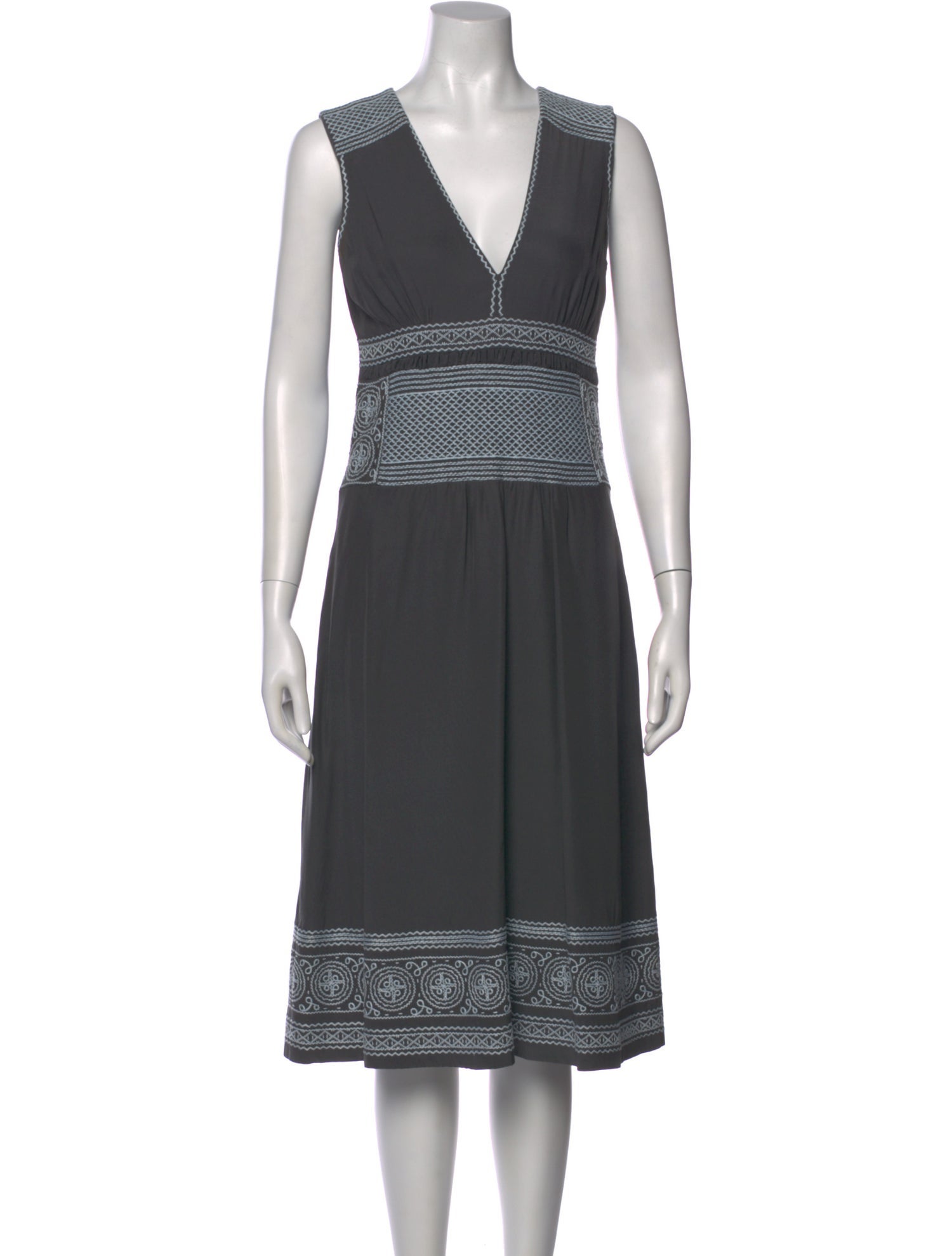 Cacharel Silk Midi Length Dress