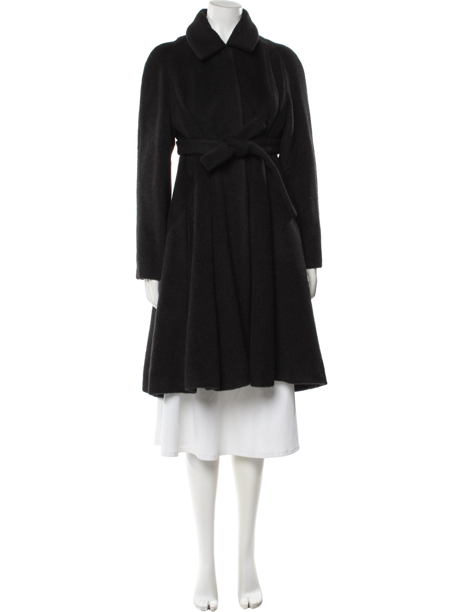 Cacharel Virgin Wool Fur Coat