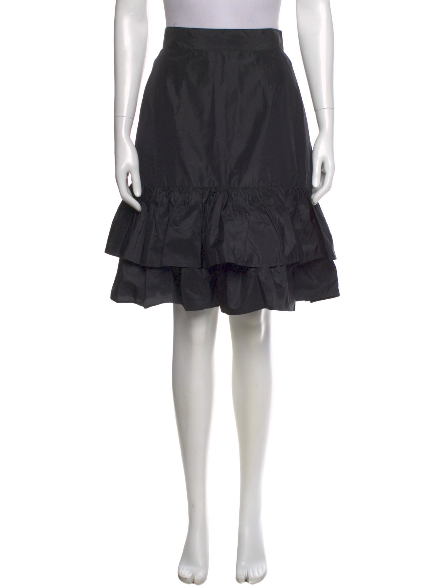 Cacharel Silk Knee-Length Skirt