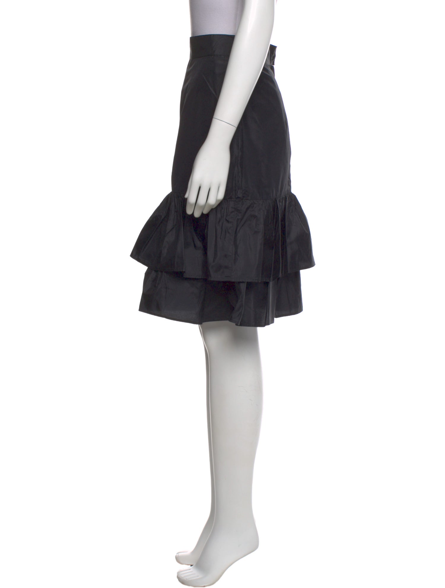 Cacharel Silk Knee-Length Skirt