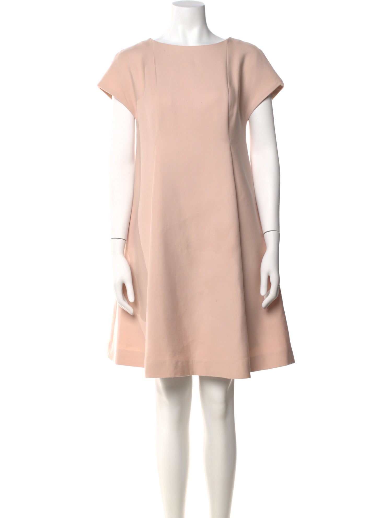 Cacharel Virgin Wool Knee-Length Dress