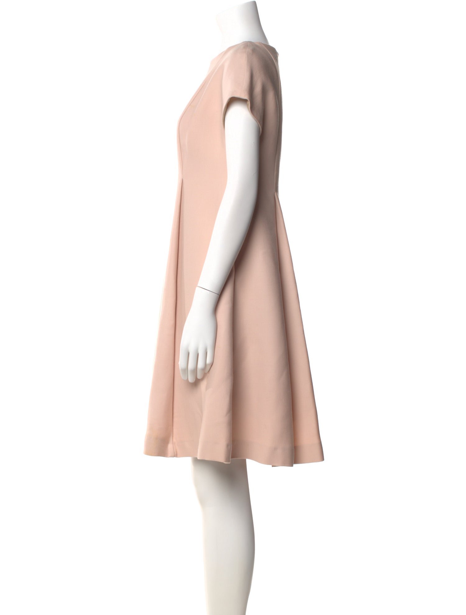 Cacharel Virgin Wool Knee-Length Dress