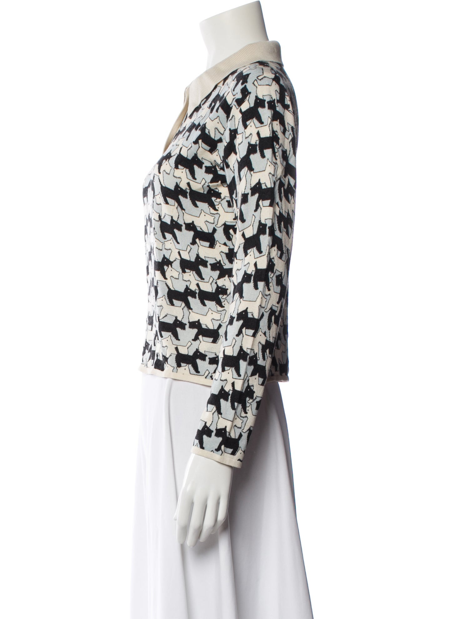 Cacharel Silk Printed Sweater