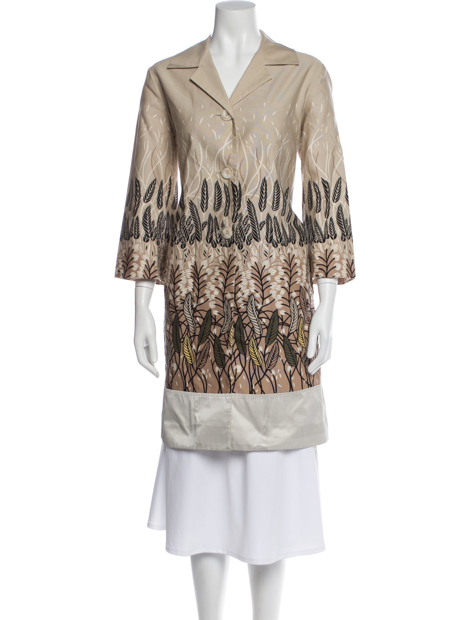 Cacharel Printed Evening Jacket