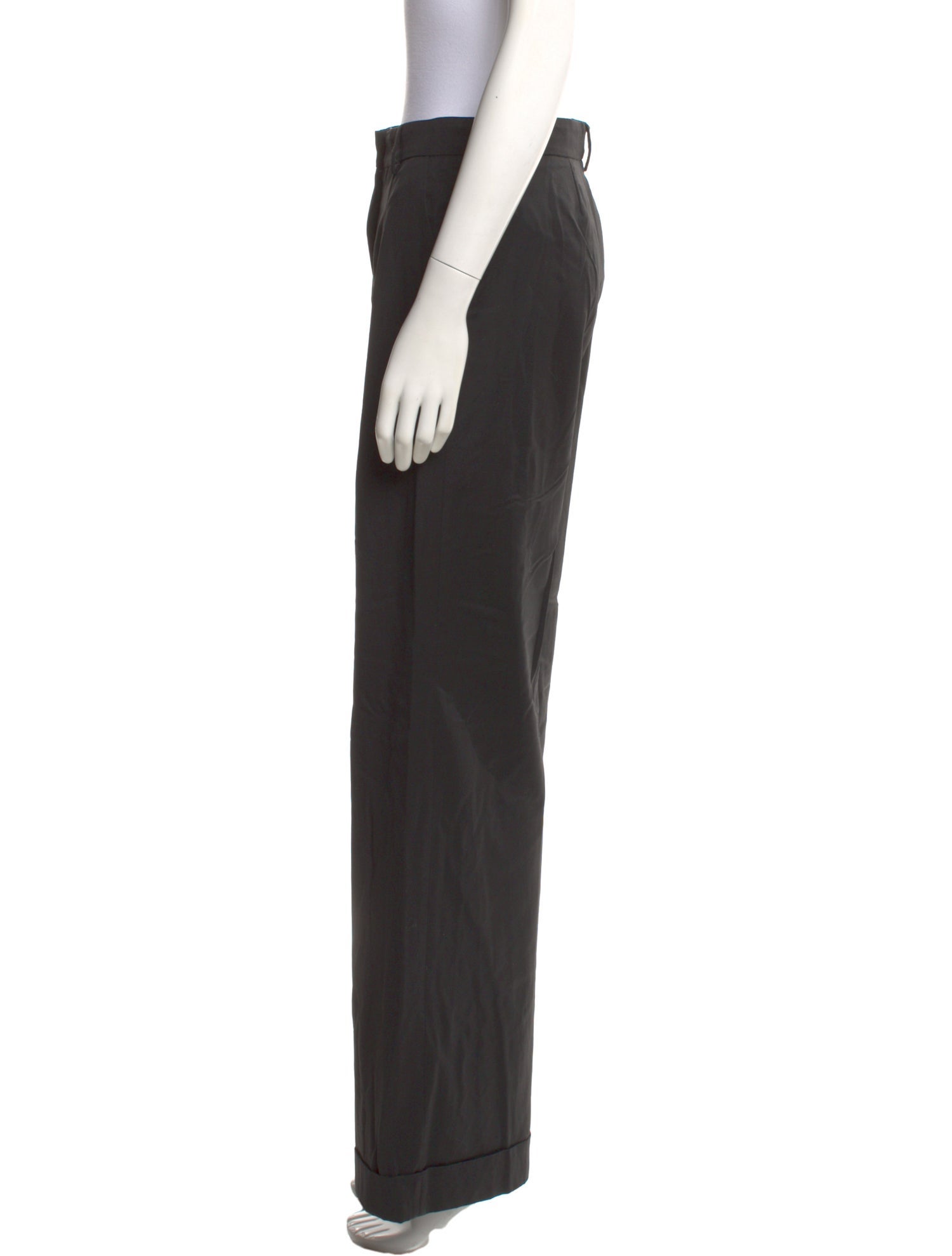 Cacharel Virgin Wool Wide Leg Pants