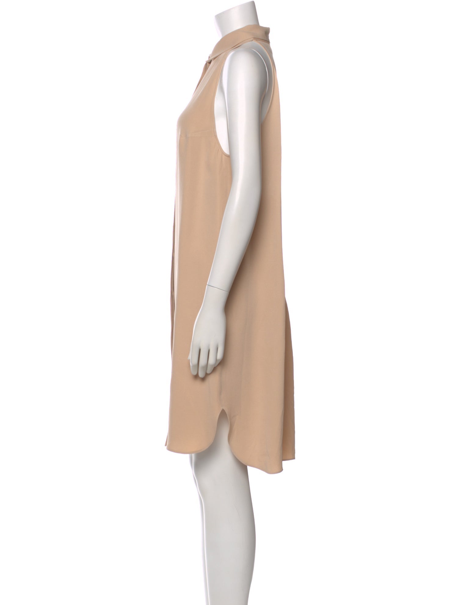 Cacharel Silk Knee-Length Dress