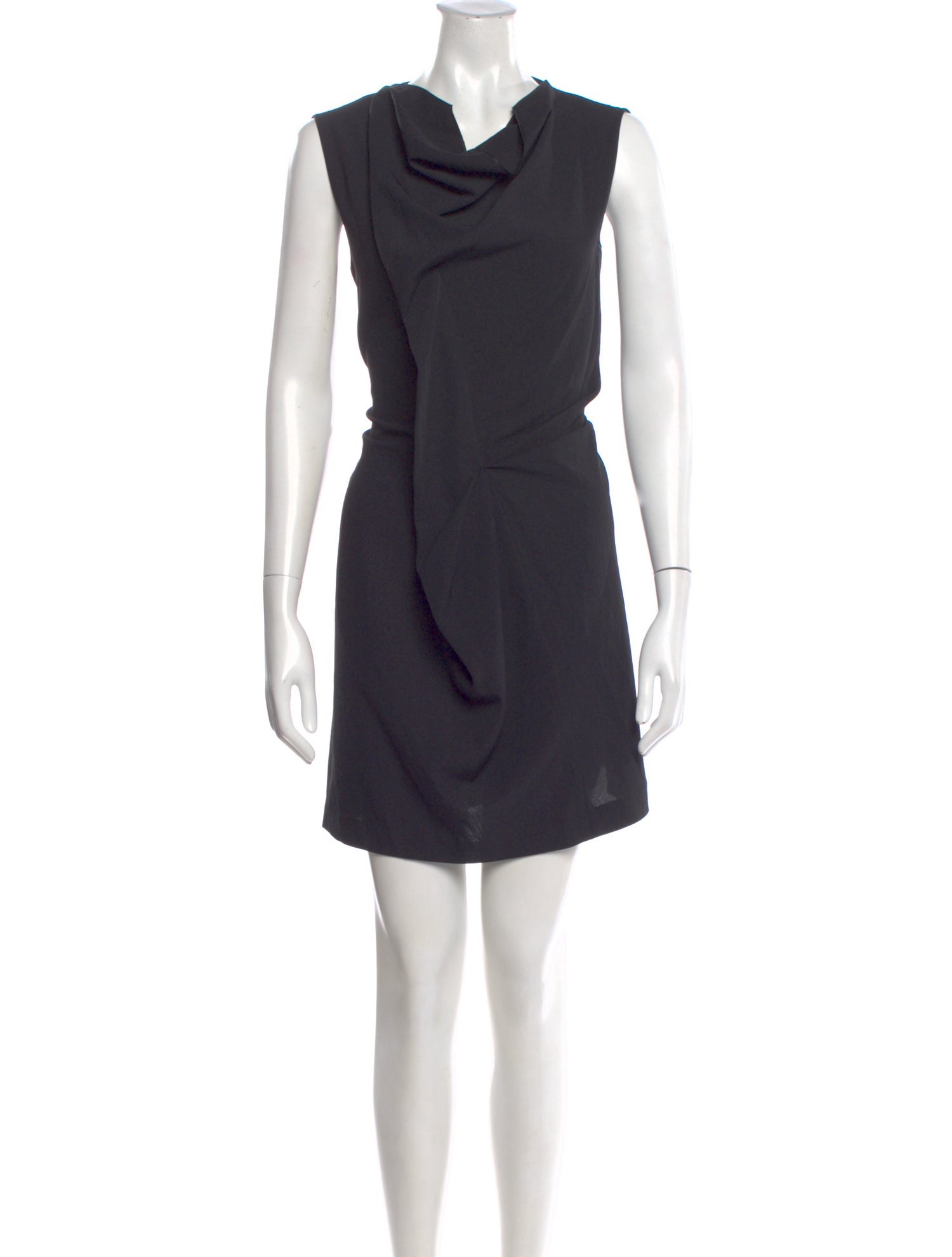 Cacharel Cowl Neck Mini Dress