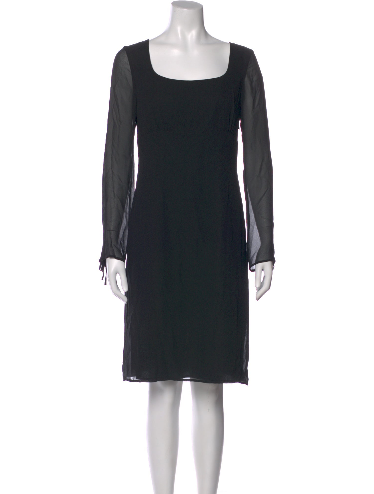 Cacharel Silk Knee-Length Dress