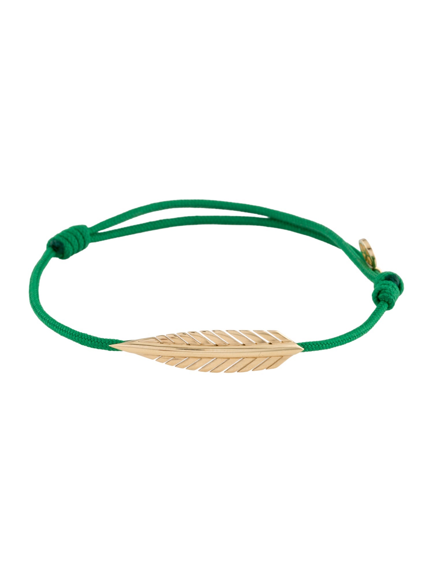 Cadar 18K Feather Friendship Wrap Bracelet