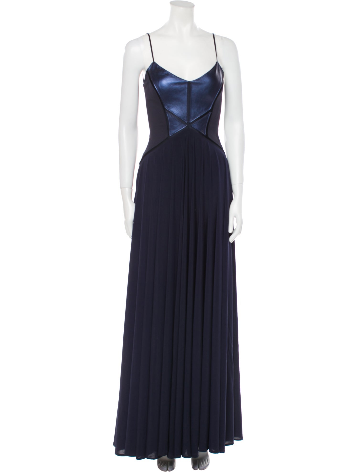 Catherine Deane V-Neck Long Dress