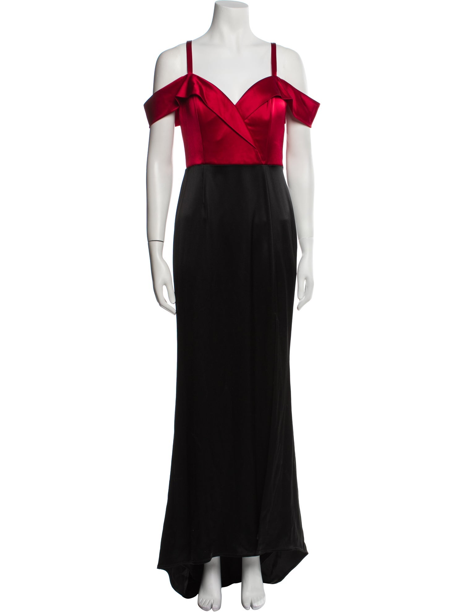 Catherine Deane Off-The-Shoulder Long Dress