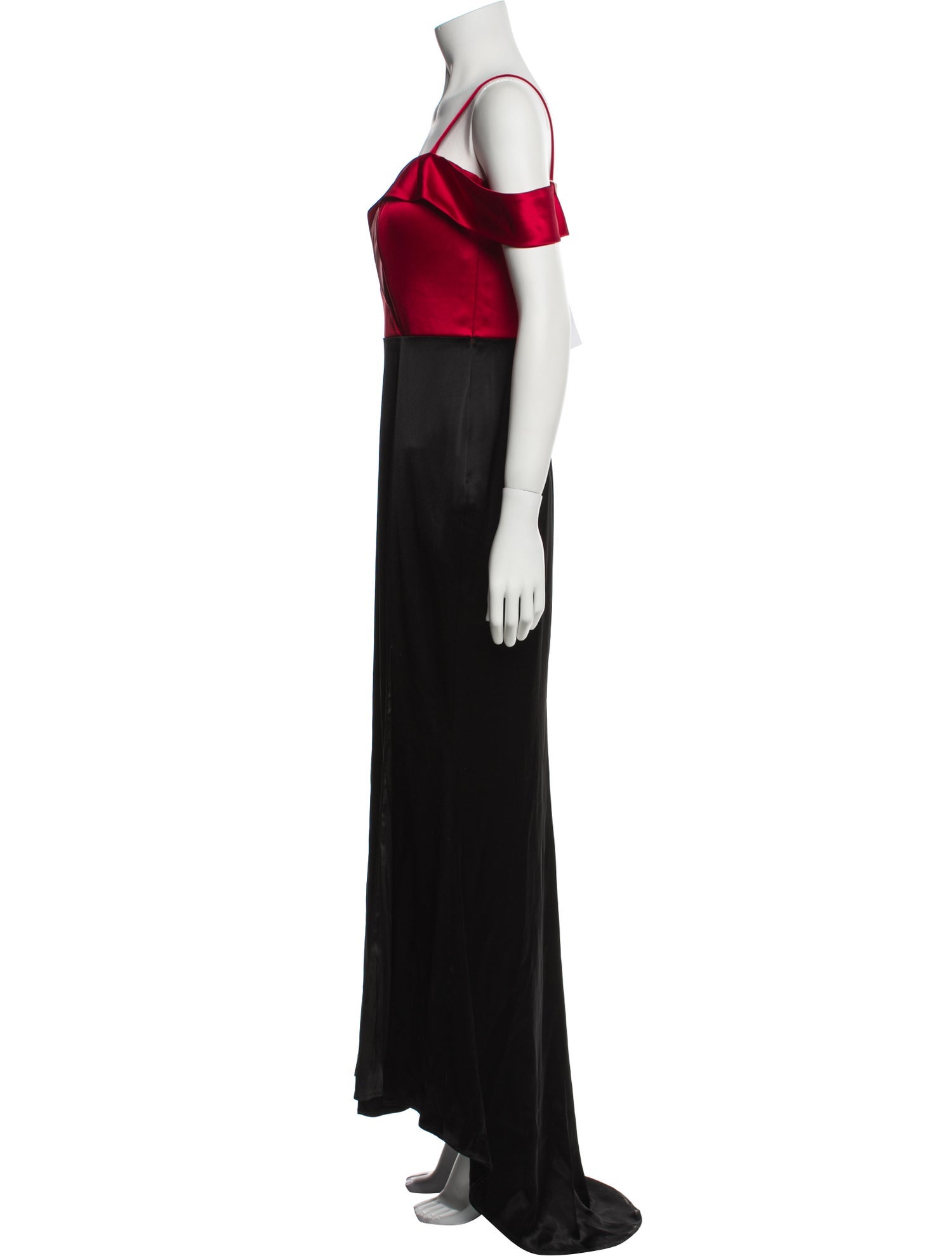 Catherine Deane Off-The-Shoulder Long Dress