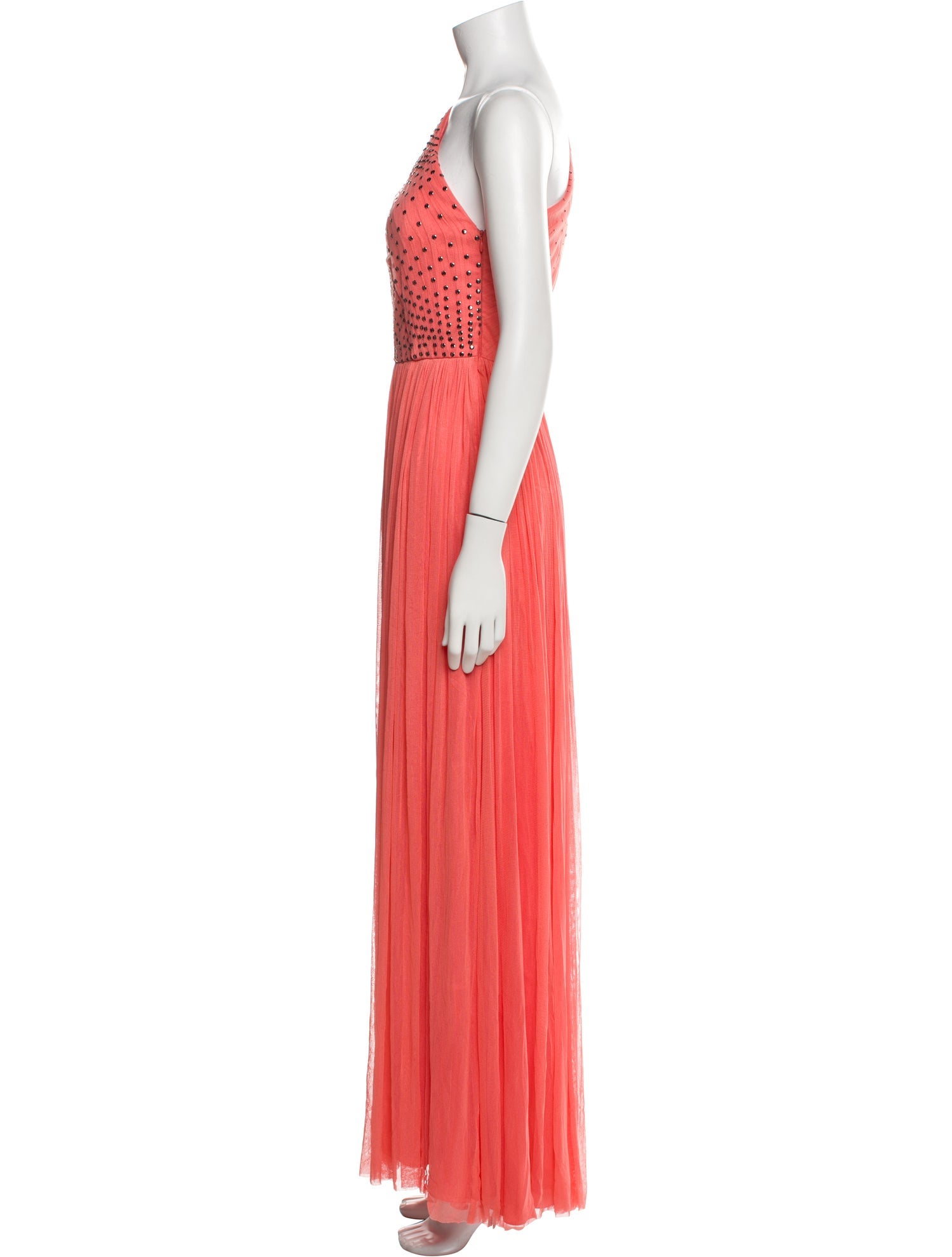 Catherine Deane One-Shoulder Long Dress