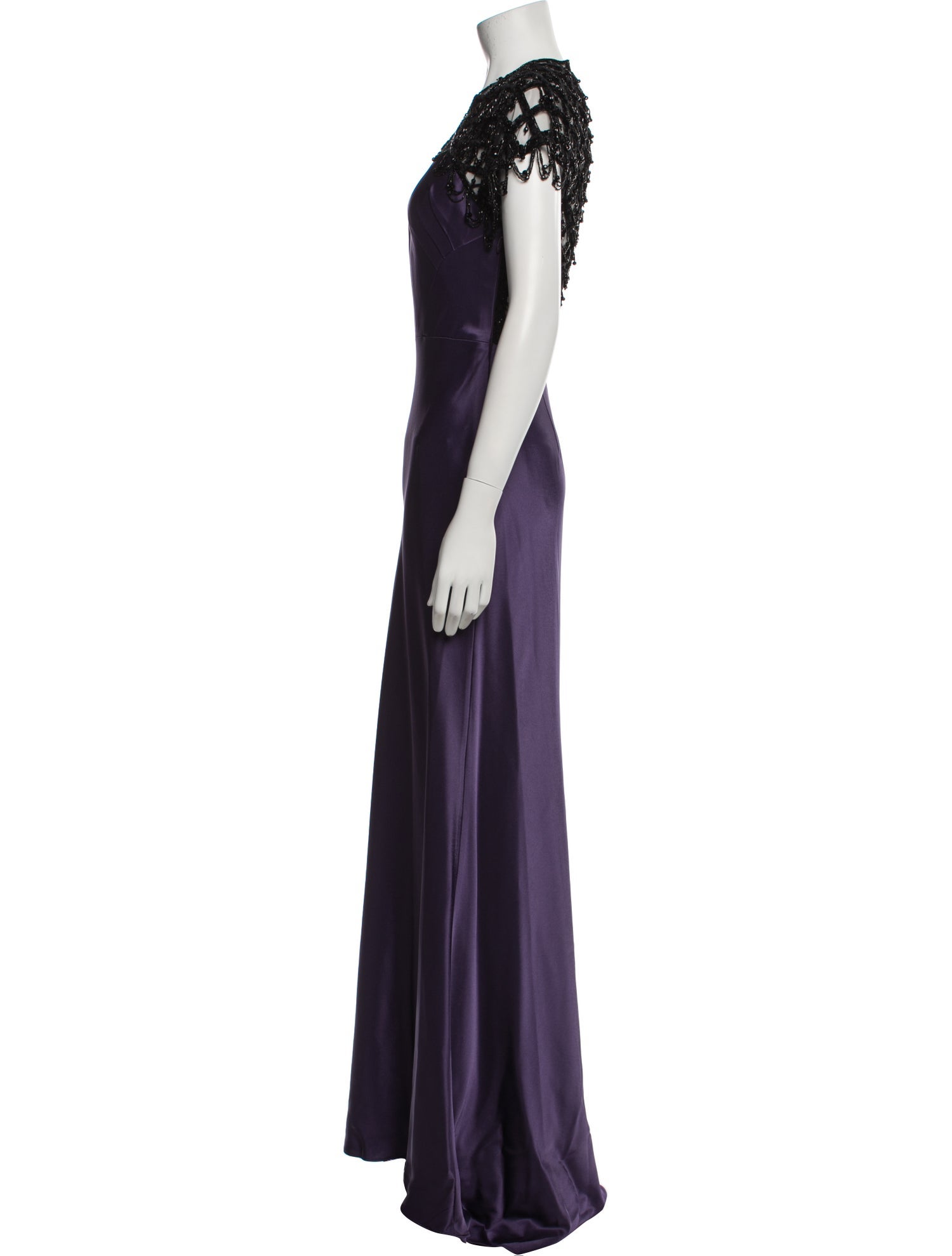 Catherine Deane V-Neck Long Dress
