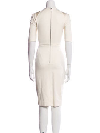 Catherine Deane Square Neckline Knee-Length Dress