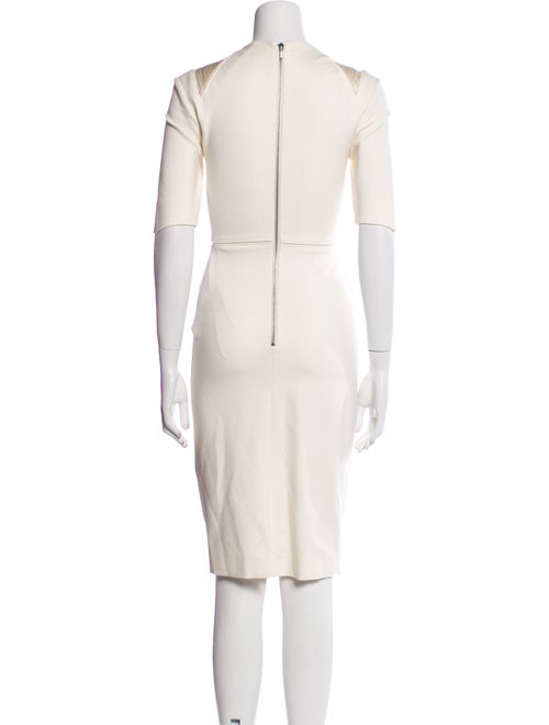 Catherine Deane Square Neckline Knee-Length Dress