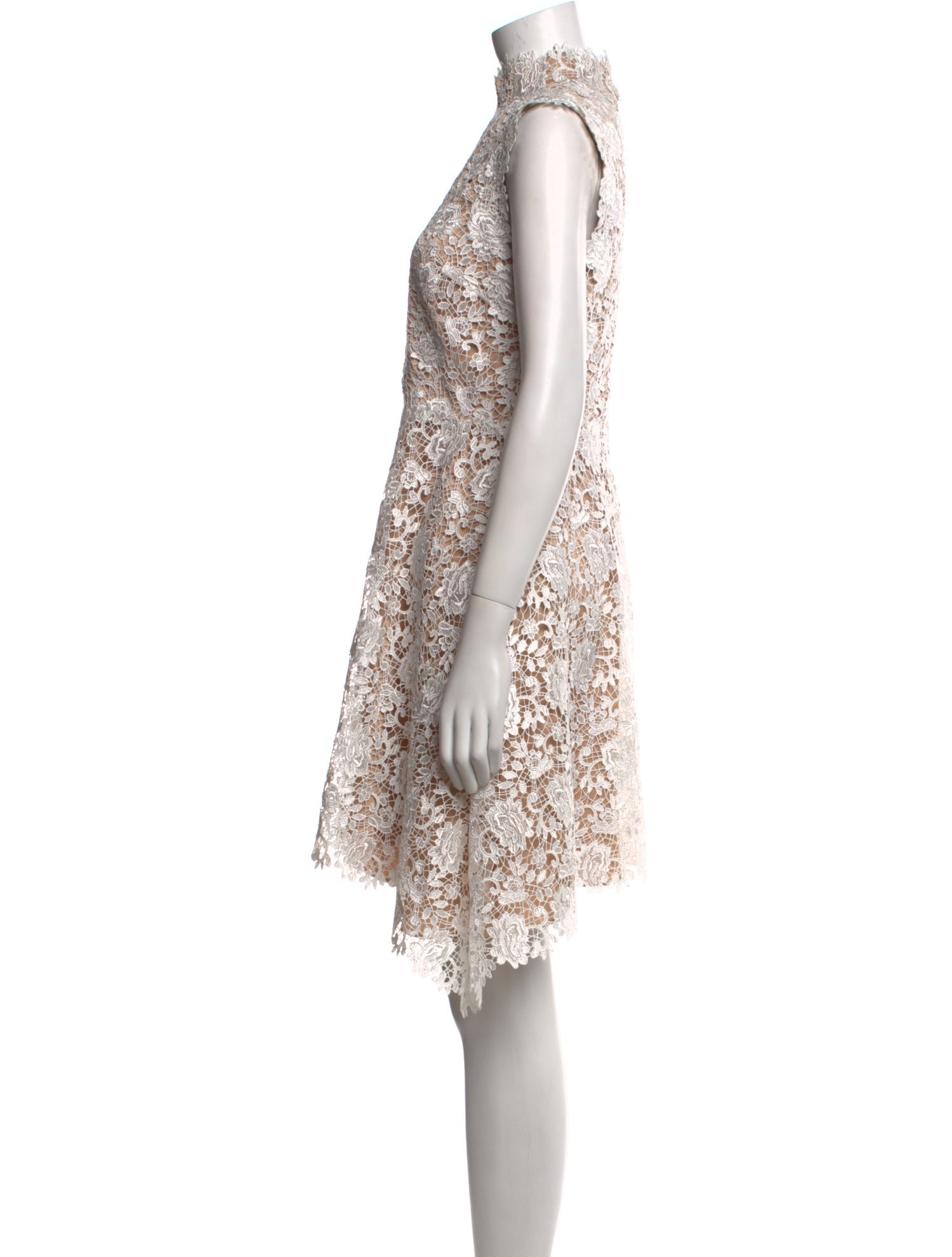 Catherine Deane Mock Neck Mini Dress w/ Tags