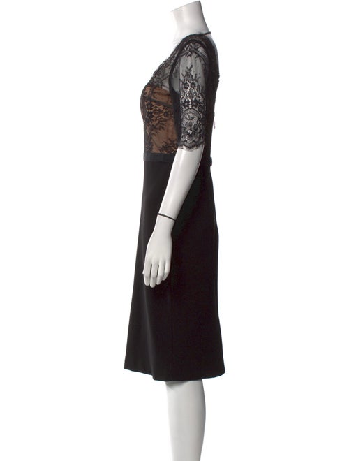 Catherine Deane Lace Pattern Knee-Length Dress