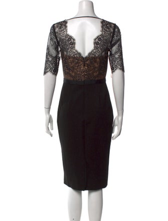 Catherine Deane Lace Pattern Knee-Length Dress
