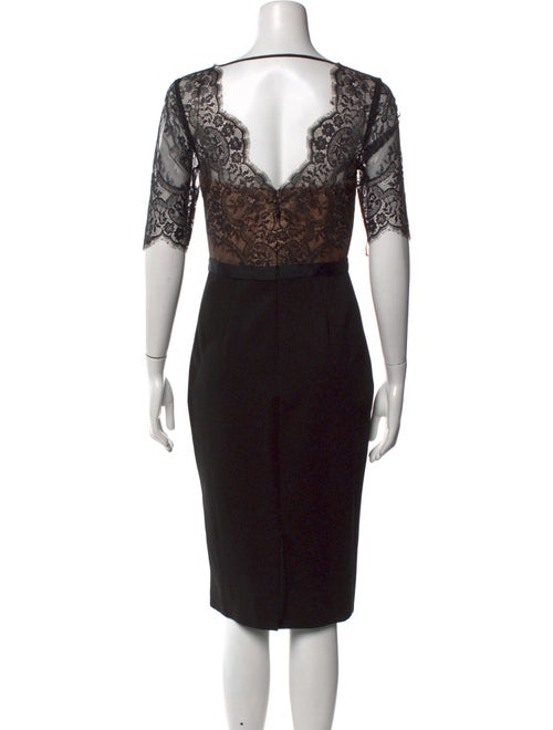 Catherine Deane Lace Pattern Knee-Length Dress