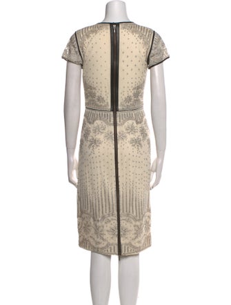 Catherine Deane Printed Midi Length Dress