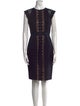 Catherine Deane Crew Neck Knee-Length Dress