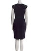 Catherine Deane Crew Neck Knee-Length Dress