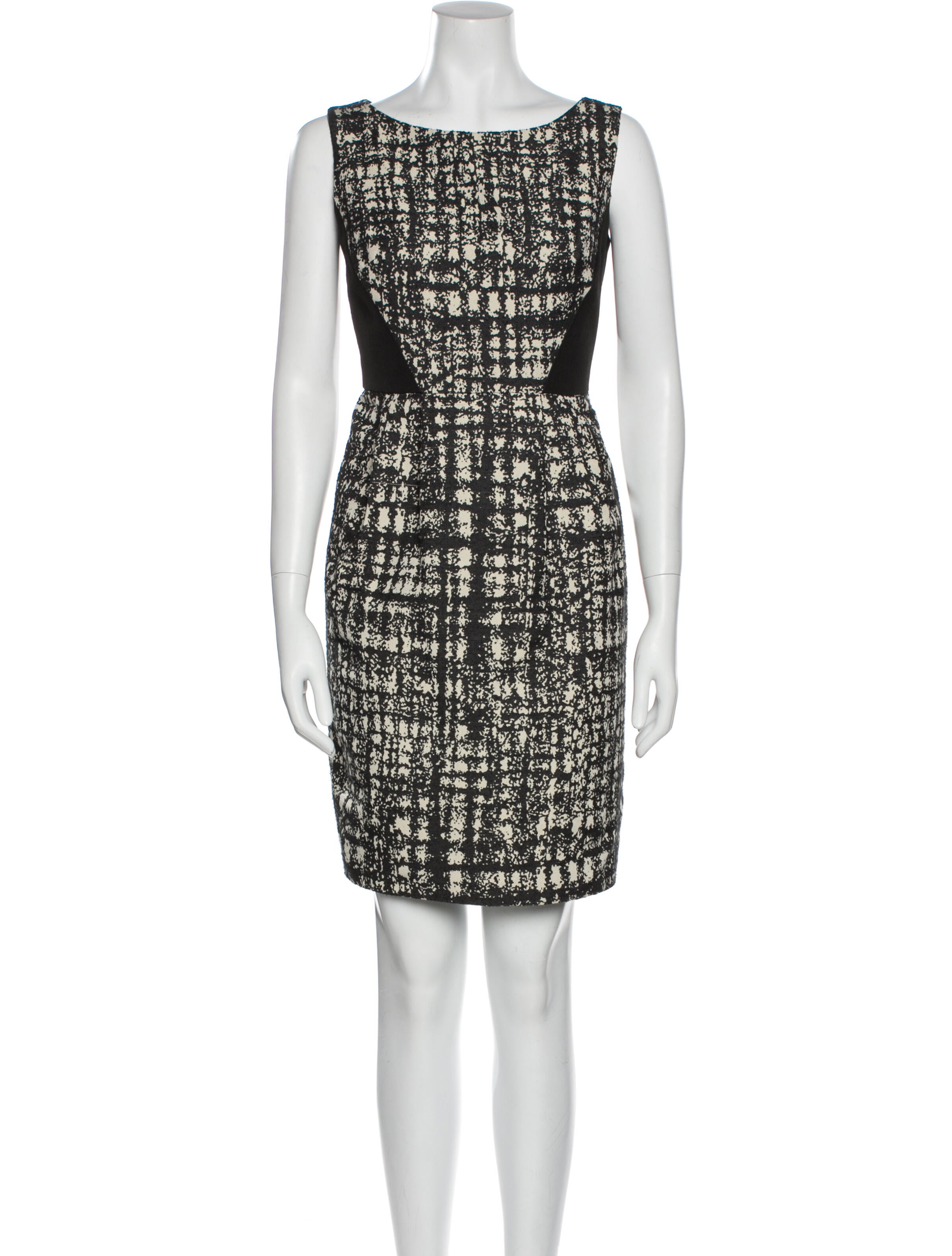 Carmen Marc Valvo Printed Mini Dress