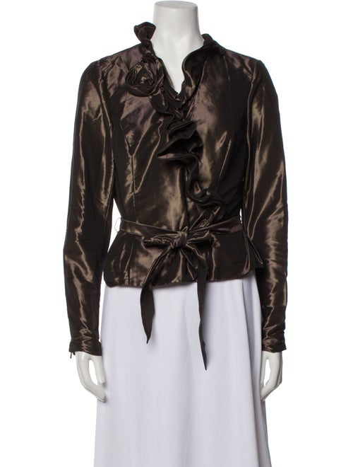 Carmen Marc Valvo Biker Jacket