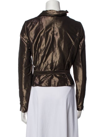 Carmen Marc Valvo Biker Jacket