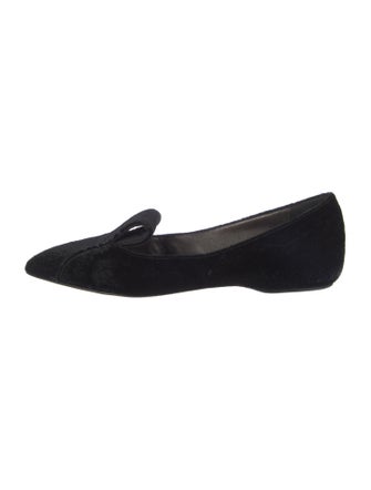 Carmen Marc Valvo Velvet Loafers