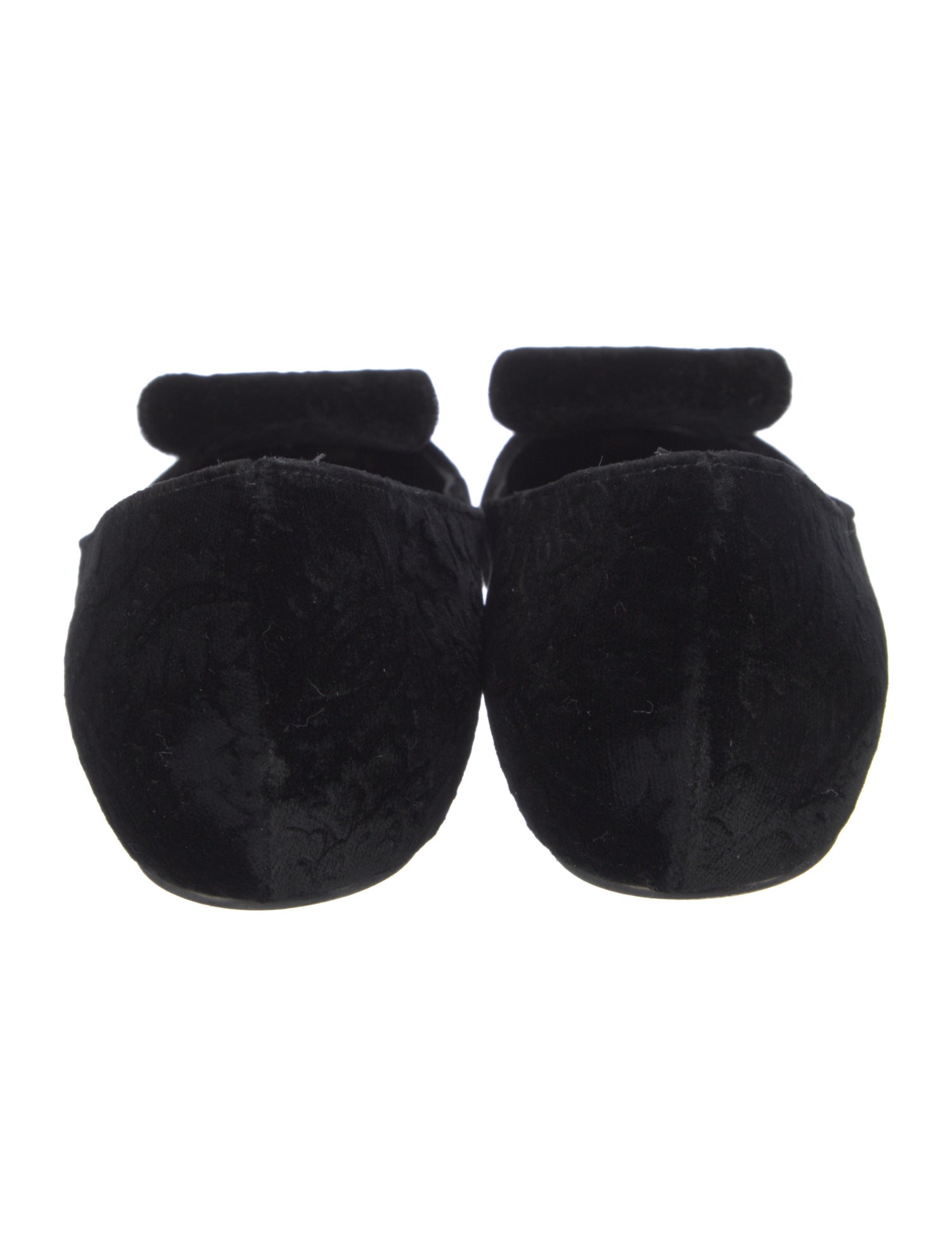 Carmen Marc Valvo Velvet Loafers