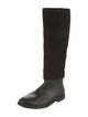 Carmen Marc Valvo Suede Riding Boots