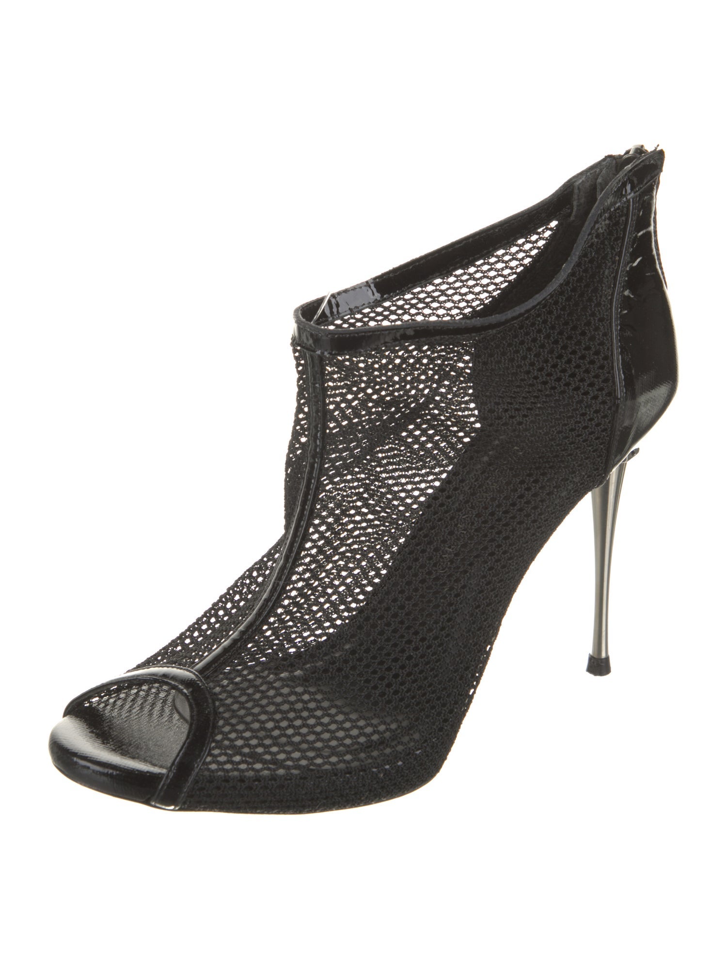 Carmen Marc Valvo Mesh Pumps
