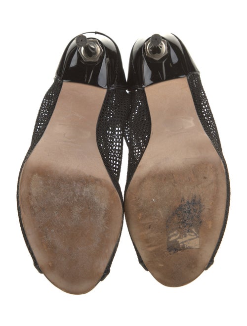 Carmen Marc Valvo Mesh Pumps