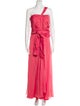 Carmen Marc Valvo Silk Long Dress