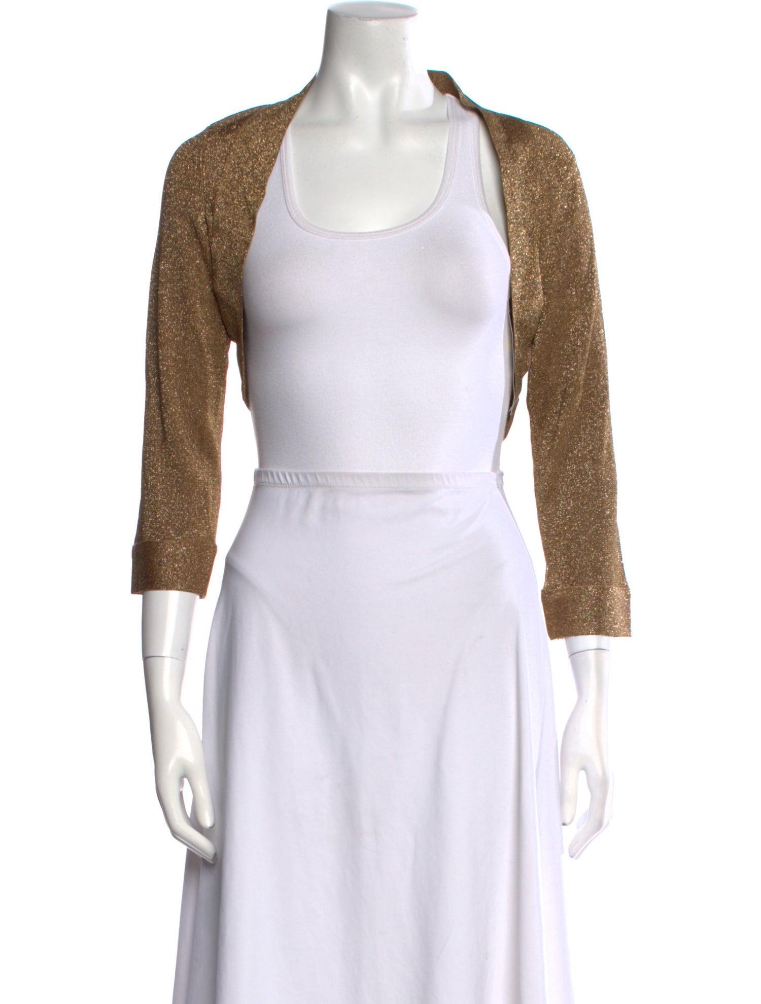 Carmen Marc Valvo Scoop Neck Sweater w/ Tags