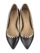 Carmen Marc Valvo Leather Ballet Flats