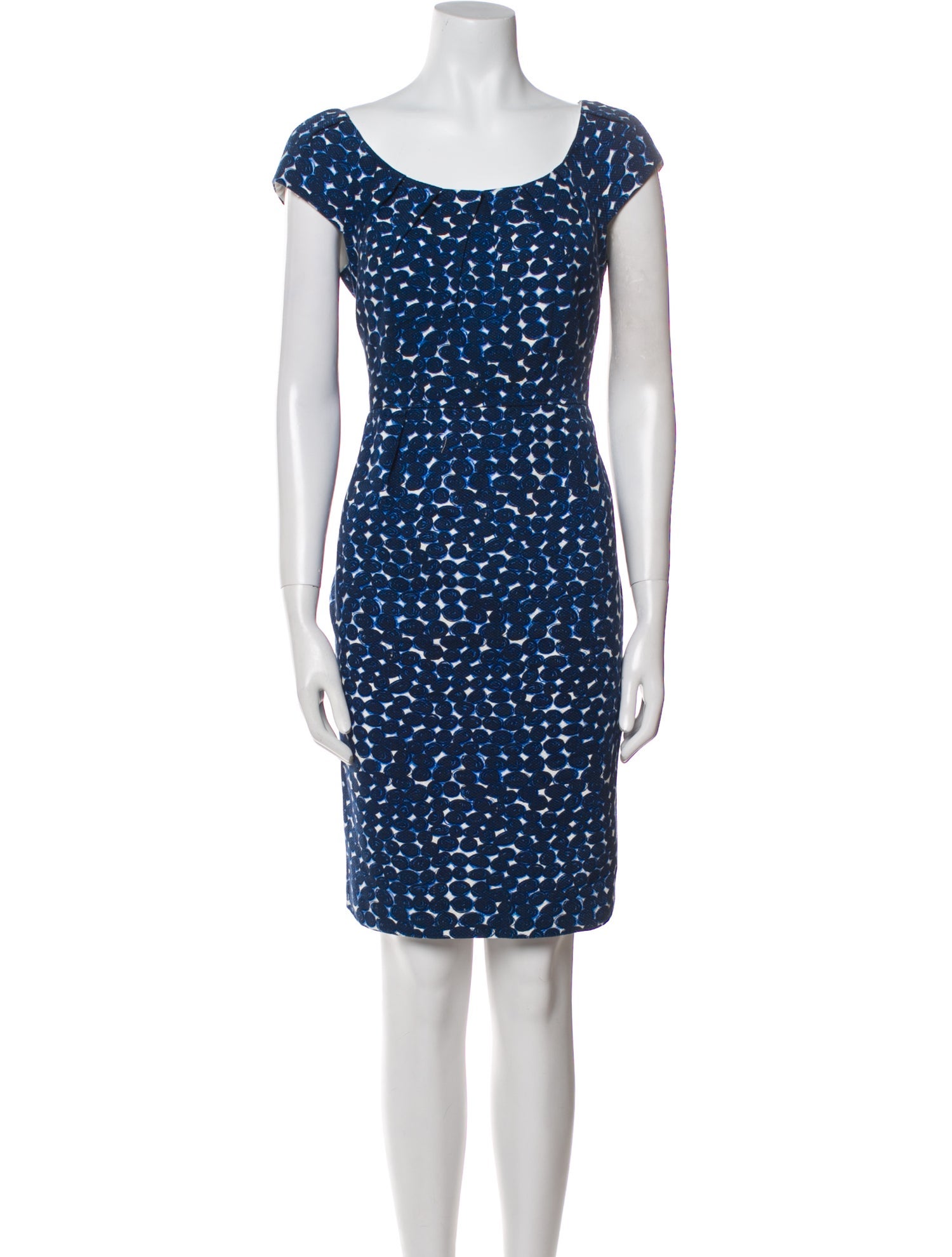 Carmen Marc Valvo Printed Mini Dress