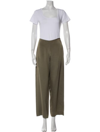 Carmen Marc Valvo Beaded Accents Pant Set