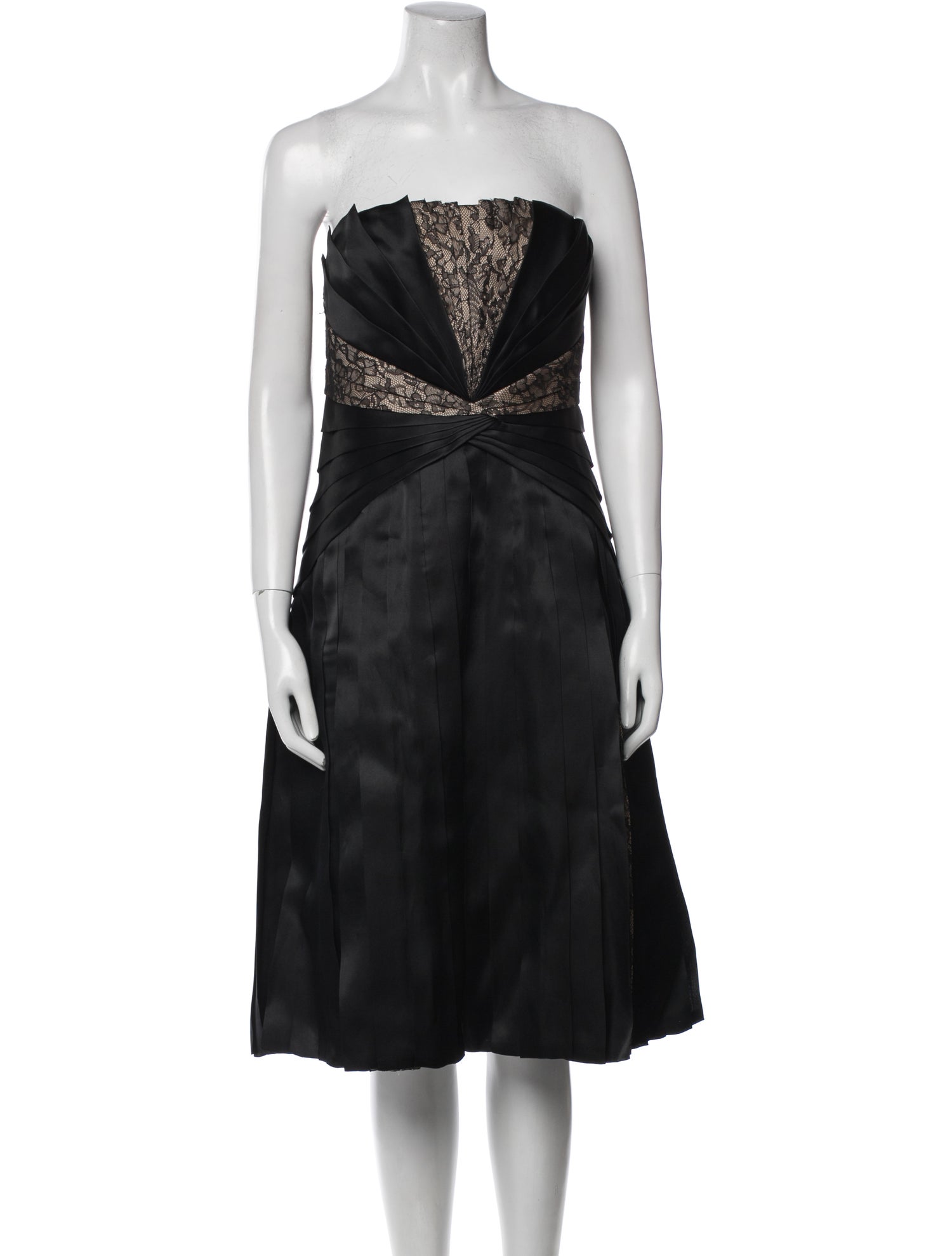 Carmen Marc Valvo Silk Mini Dress