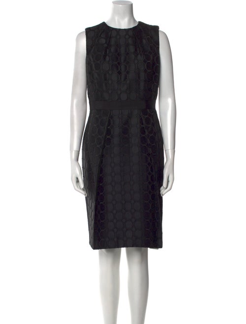 Carmen Marc Valvo Printed Mini Dress