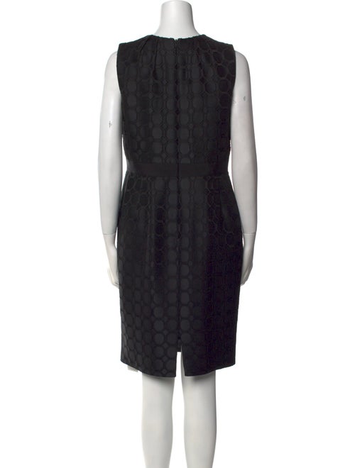 Carmen Marc Valvo Printed Mini Dress