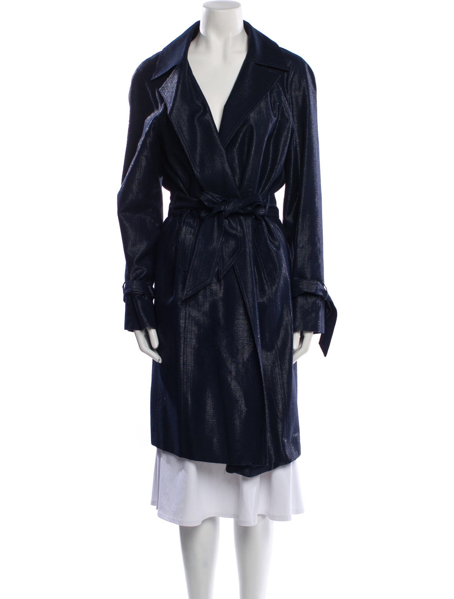 Carmen Marc Valvo Trench Coat