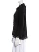 Carmen Marc Valvo Open Front Sweater