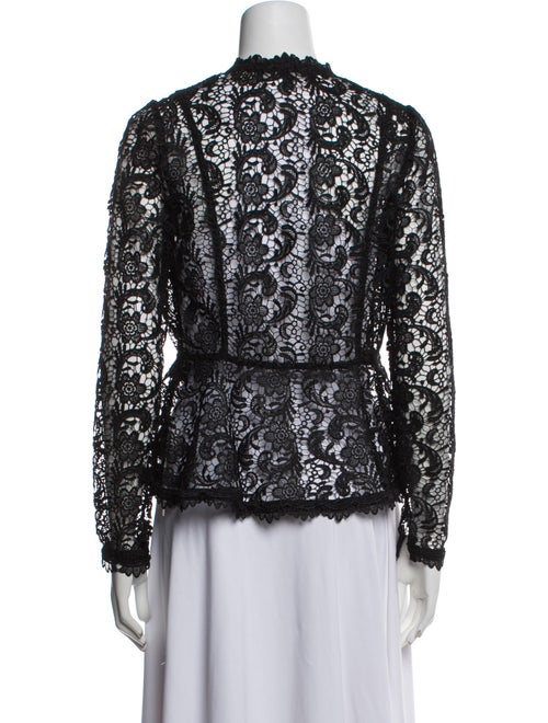 Carmen Marc Valvo Printed Evening Jacket