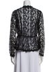 Carmen Marc Valvo Printed Evening Jacket