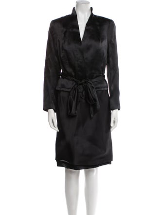 Carmen Marc Valvo Nylon Sequin Embellishments Dress Set