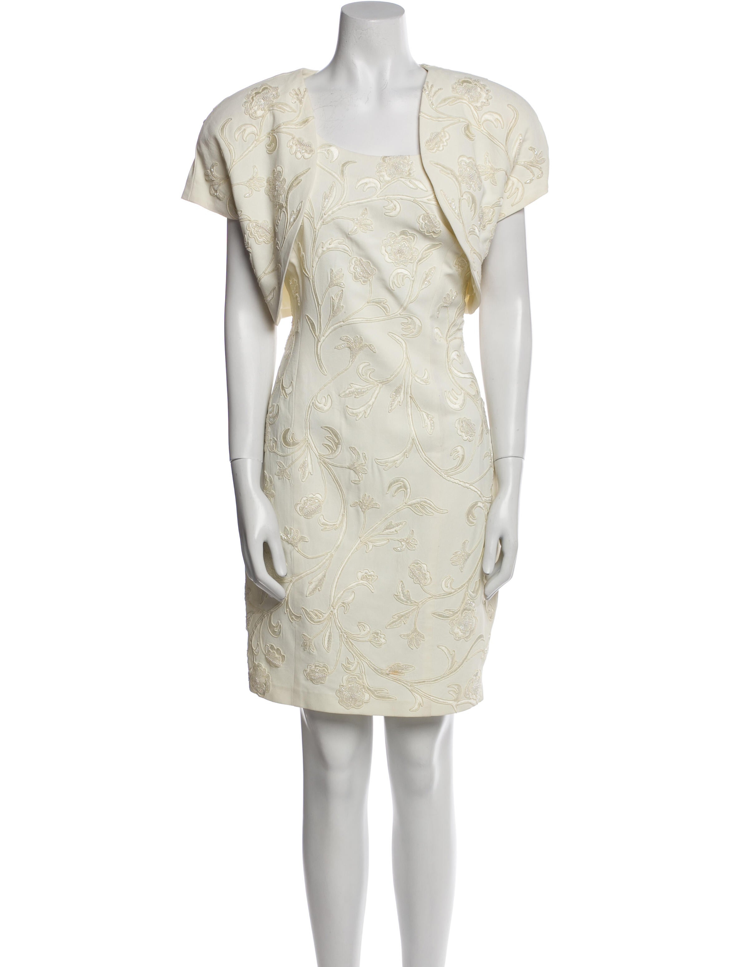 Carmen Marc Valvo Dress Set